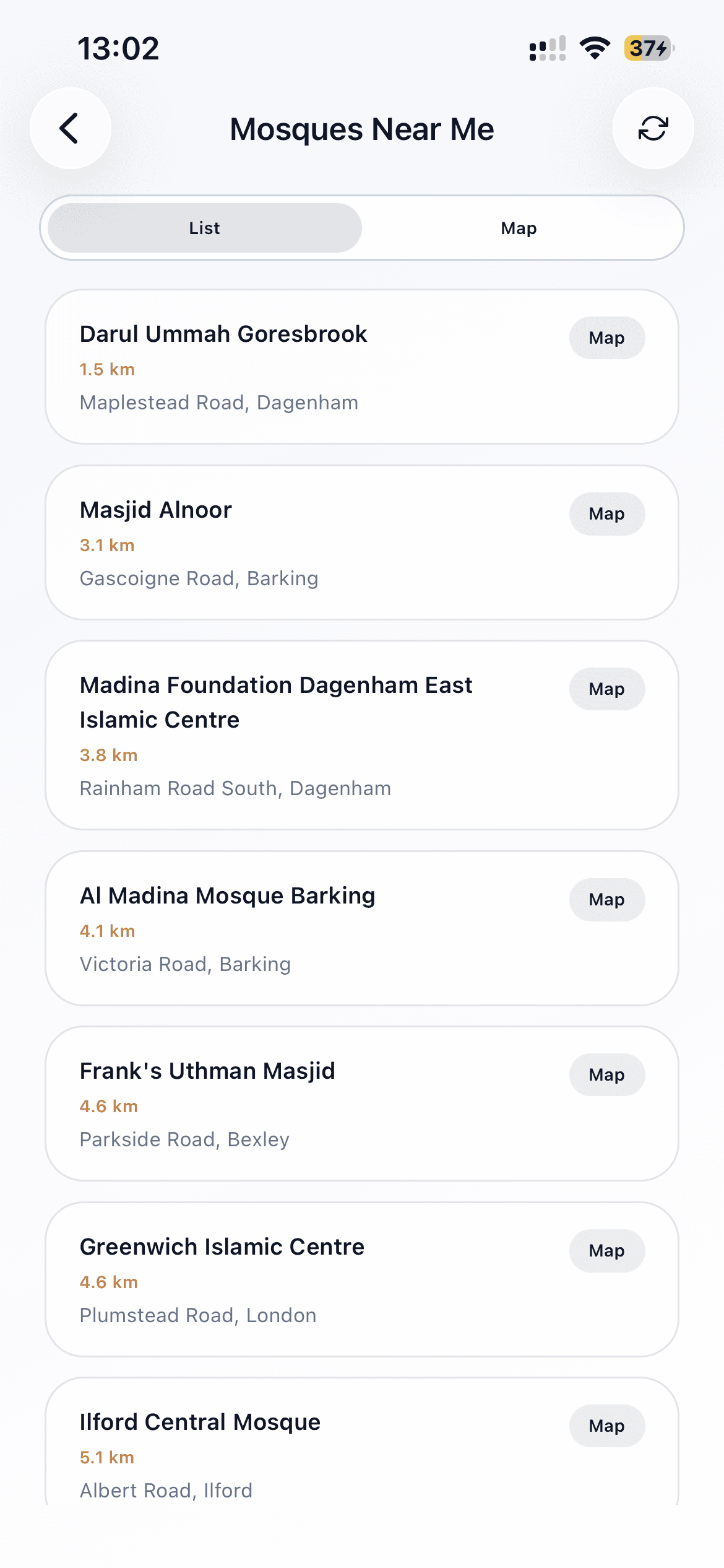 More tab screenshot 4